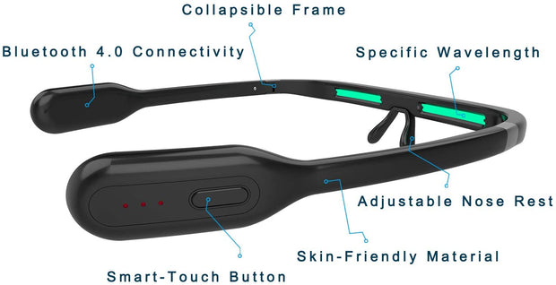 Smart Light Therapy Glasses